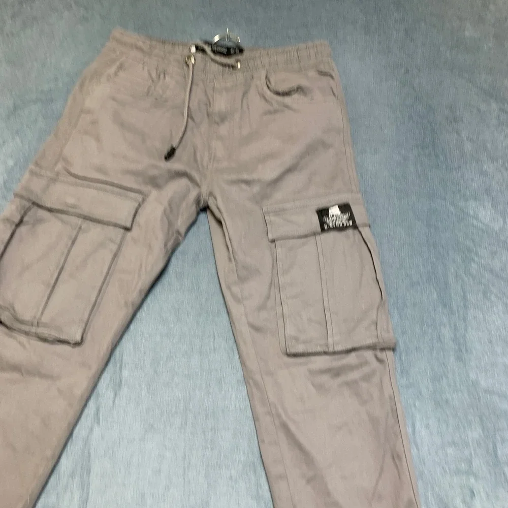 G-Star Raw Just The Product Cargo Joggers Pants Men 30x30 Gray Drawstring Pocket
